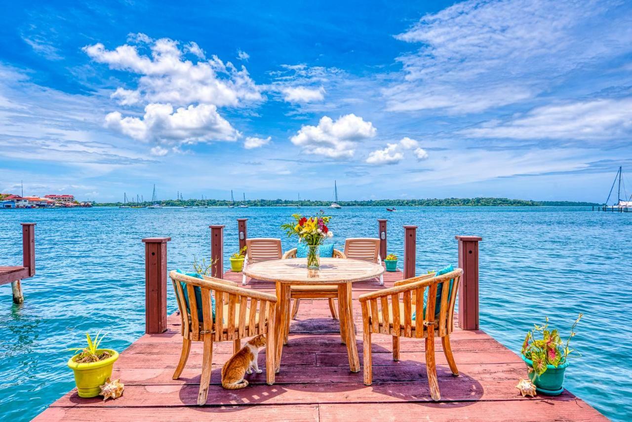 Los Balcones Over The Sea Hotel Bocas del Toro Exterior foto